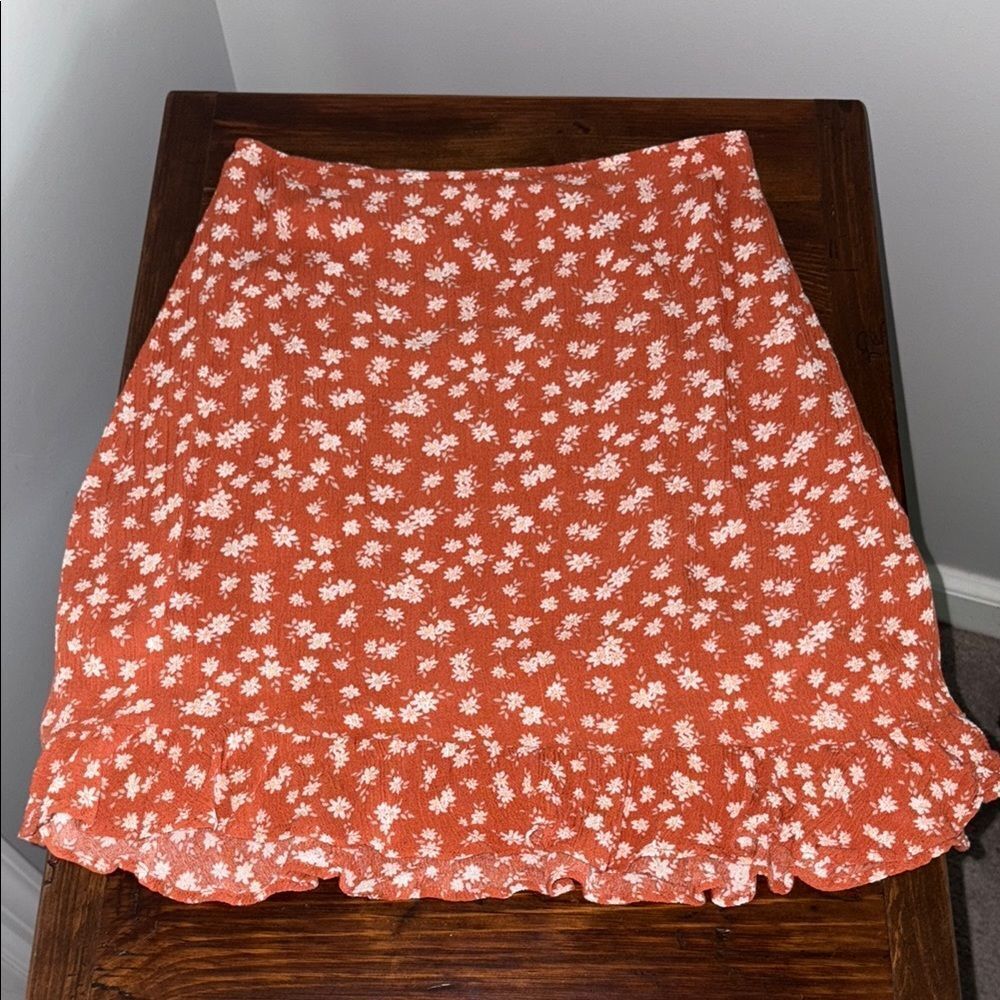 Abercrombie & Fitch Floral Mini Skirt Size XS